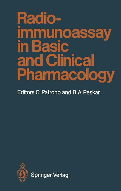 Radioimmunoassay in Basic and Clinical Pharmacology by Carlo Patrono | ISBN-13 9783642718113