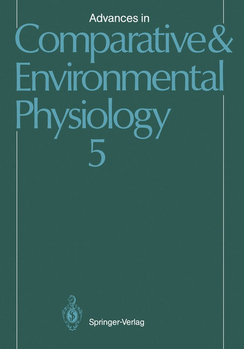 Advances in Comparative and Environmental Physiology by Kc Srivastava ISBN 9783642745126