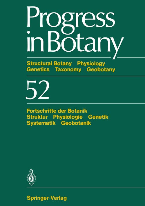 Progress in Botany by Karl Esser ISBN 9783642762956