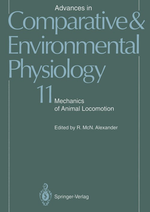 Mechanics of Animal Locomotion by T Mcgeer