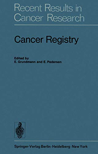 Cancer Registry by E Grundmann | ISBN-13 9783642808821