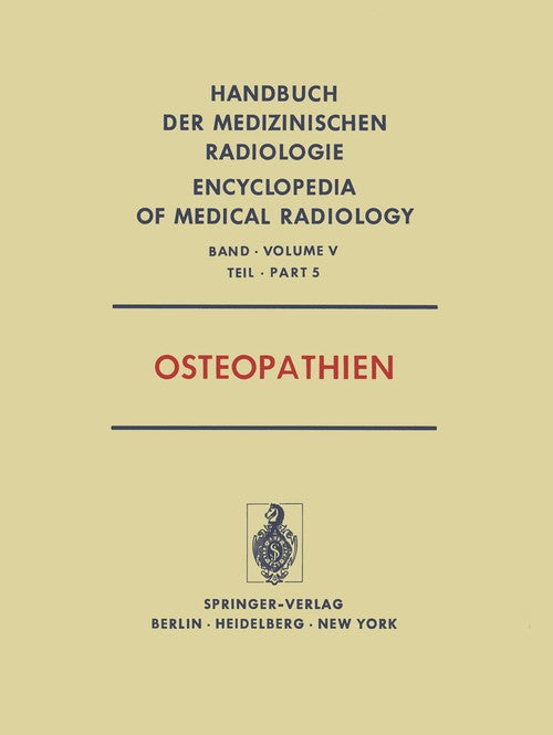 Osteopathien by L Diethelm ISBN 9783642817649