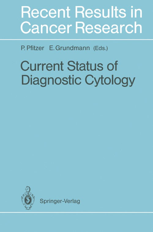 Current Status of Diagnostic Cytology by Peter Pfitzer | ISBN-13 9783642849534