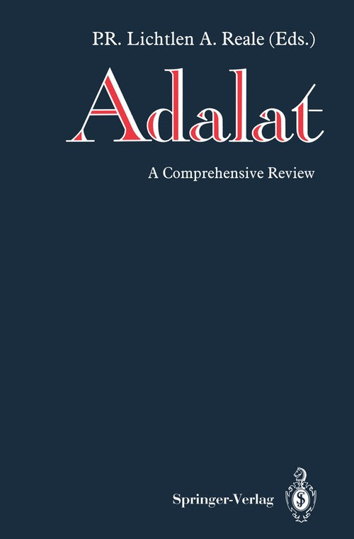 Adalat by Pr Lichtlen | ISBN-13 9783642855009