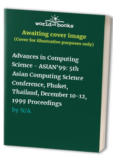 Advances in Computing Science - Asian'99 by P S Thiagarajan | ISBN-13 9783662211540