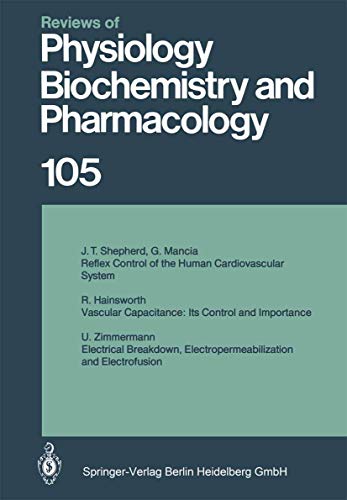Reviews of Physiology, Biochemistry and Pharmacology by Jt Shepherd | ISBN-13 9783662310465