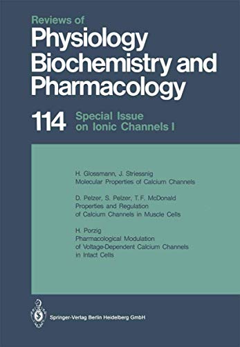 Special Issue on Ionic Channels by K J Ullrich | ISBN-13 9783662311608