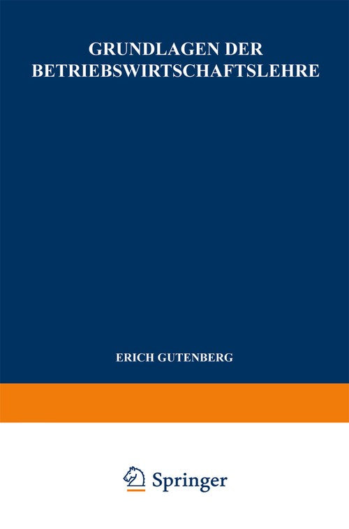 Fundamentals of Business Administration by Werner Arber ISBN 9783662362037