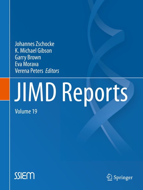JIMD Reports, Volume 19 by Johannes Zschocke | ISBN-13 9783662461891