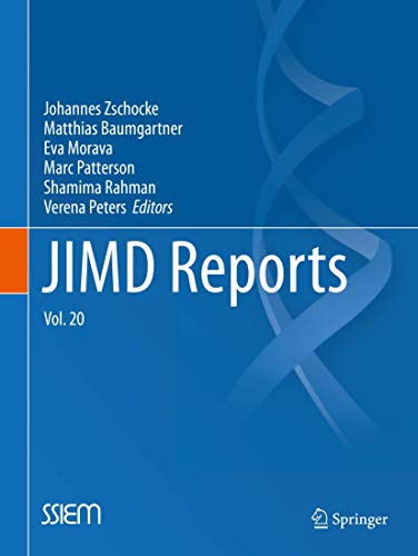 JIMD Reports, Volume 20 by Johannes Zschocke | ISBN-13 9783662466995