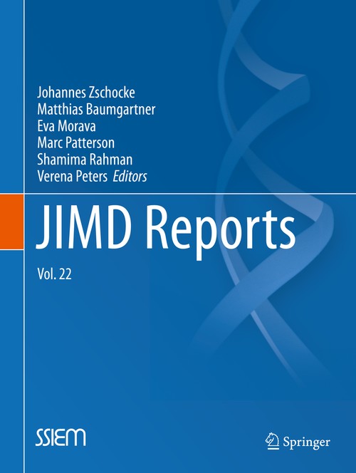 JIMD Reports, Volume 22 by Johannes Zschocke | ISBN-13 9783662474525