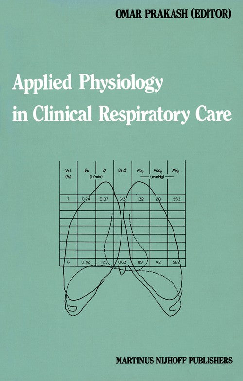 Applied Physiology in Clinical Respiratory Care by Omar Prakash | ISBN-13 9789024726622