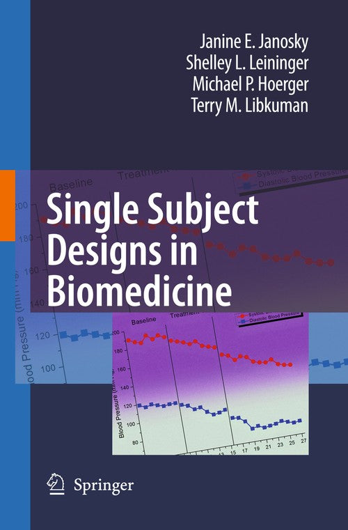 Single Subject Designs in Biomedicine by Janine E Janosky | ISBN-13 9789048124435