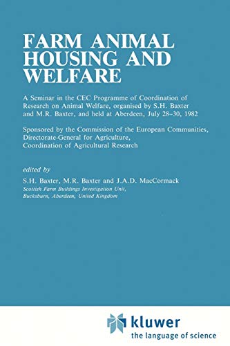 Farm Animal Housing and Welfare by Sh Baxter | ISBN-13 9789048158195