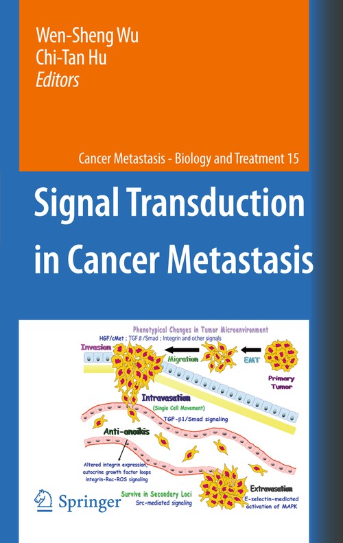 Signal Transduction in Cancer Metastasis by Wen-Sheng Wu | ISBN-13 9789048195213
