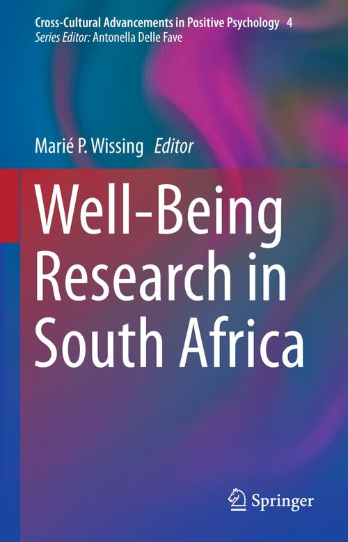 Well-Being Research in South Africa by Mari Wissing | ISBN-13 9789400795488