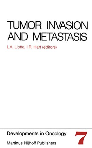 Tumor Invasion and Metastasis by La Liotta | ISBN-13 9789400975132