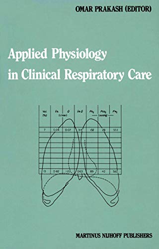 Applied Physiology in Clinical Respiratory Care by Omar Prakash | ISBN-13 9789400975699