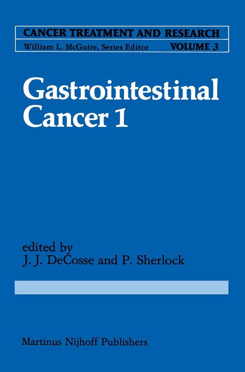 Gastrointestinal Cancer 1 by Jerome J Decosse | ISBN-13 9789400982574