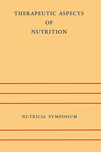 Therapeutic Aspects of Nutrition by Jhp Jonxis | ISBN-13 9789401023658