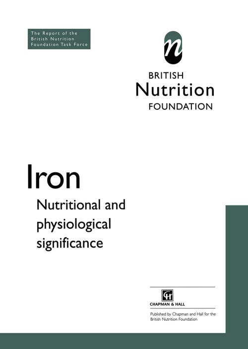 Iron by The British Nutrition Foundation | ISBN-13 9789401042598
