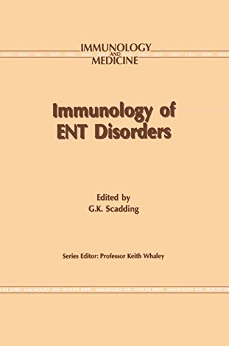 Immunology of ENT Disorders by Glenis K Scadding | ISBN-13 9789401046299