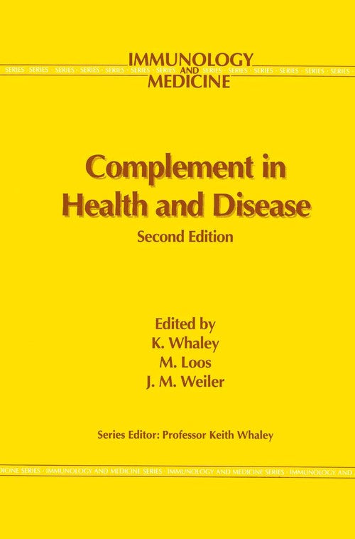 Complement in Health and Disease by K Whaley | ISBN-13 9789401049818