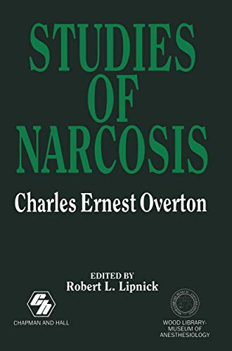 Studies of Narcosis by Rl Lipnick | ISBN-13 9789401053716
