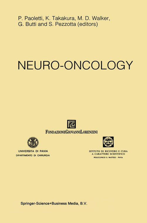 Neuro-Oncology by P Paoletti | ISBN-13 9789401053907