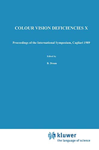 Colour Vision Deficiencies X by B Drum | ISBN-13 9789401056809