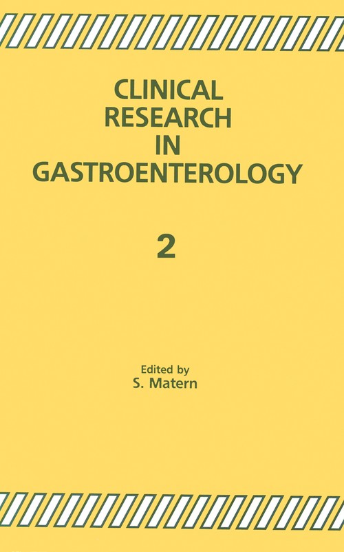 Clinical Research in Gastroenterology 2 by S Matern | ISBN-13 9789401076227