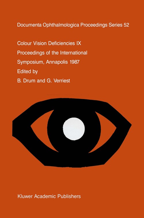 Colour Vision Deficiencies IX by B Drum | ISBN-13 9789401077156