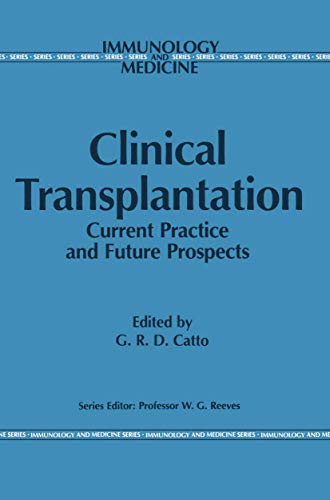 Clinical Transplantation by Gr Catto | ISBN-13 9789401079440