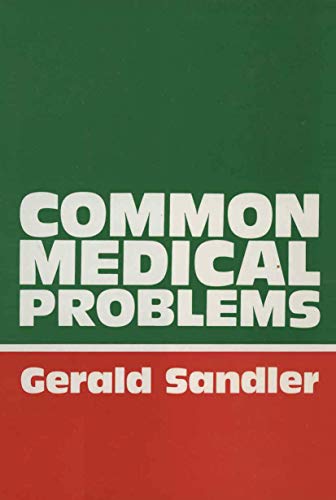 Common Medical Problems by G Sandler | ISBN-13 9789401089616