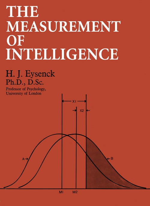 The Measurement of Intelligence by Hans J Eysenck | ISBN-13 9789401161312