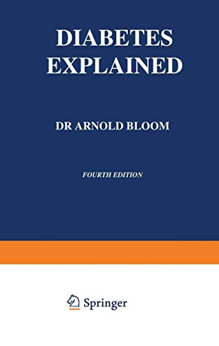 Diabetes Explained by A Bloom | ISBN-13 9789401162784