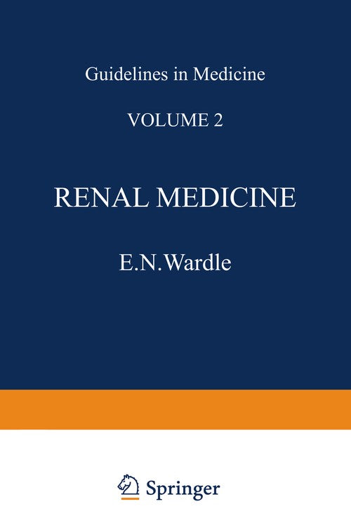 Renal Medicine by En Wardle | ISBN-13 9789401172059