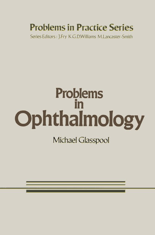 Problems in Ophthalmology by Mg Glasspool ISBN 9789401172264