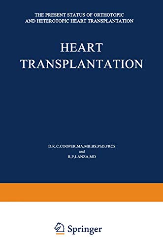 Heart Transplantation by Dk Cooper | ISBN-13 9789401173261