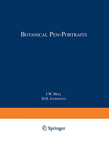 Botanical Pen-Portraits by Jw Moll | ISBN-13 9789401758338