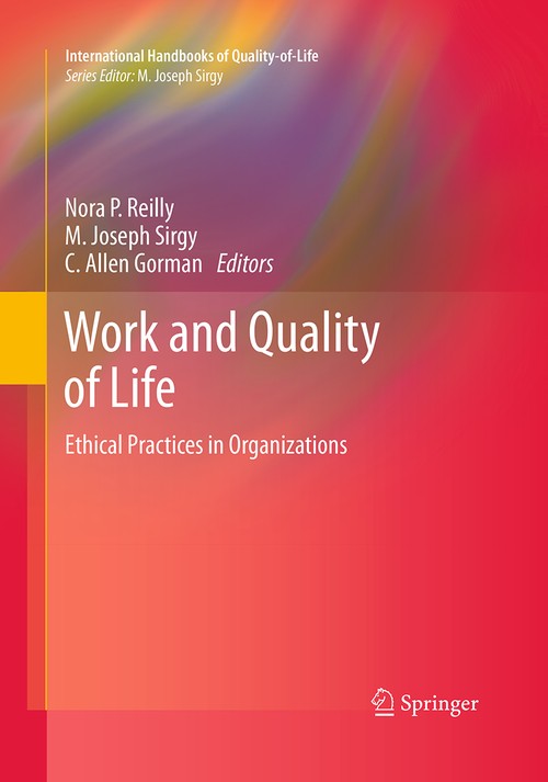 Work and Quality of Life by Nora P Reilly | ISBN-13 9789401777186