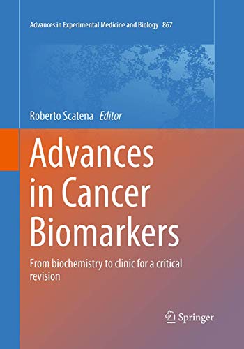 Advances in Cancer Biomarkers by Roberto Scatena | ISBN-13 9789402404203