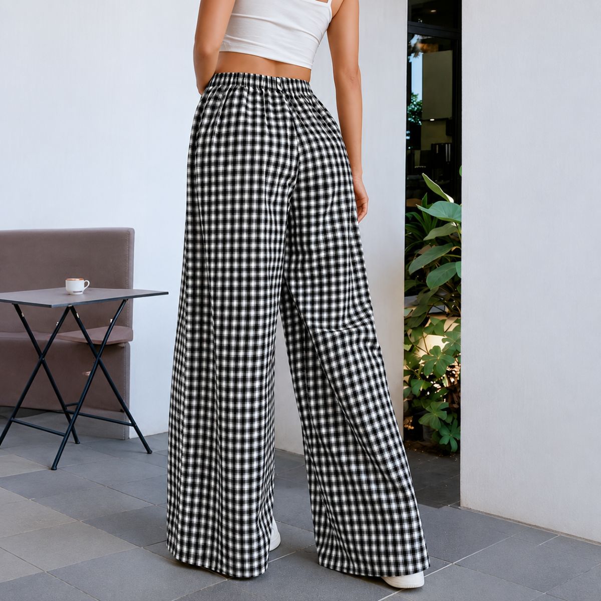 Wide Leg Pants With Pockets Sewing Pattern