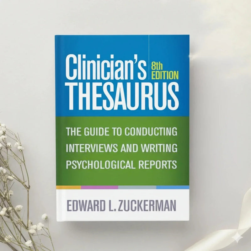 Clinician's Thesaurus The Guide to Conducting Interviews and Writing Psychological Reports 8th Edition by Edward L. Zuckerman (2019)