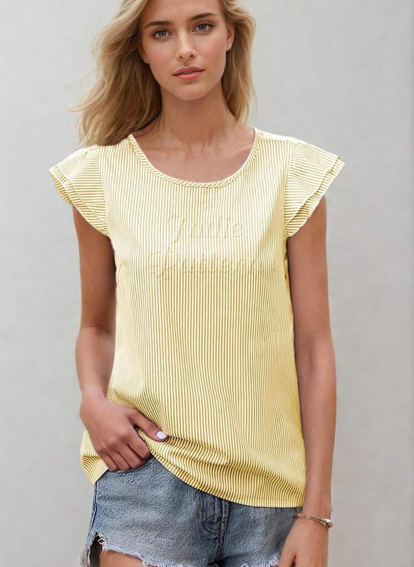 Blouse Pattern | Top Sewing Pattern | Women Sewing Pattern | Easy Blouse Pattern | Beginner Sewing Pattern | Sewing Patterns