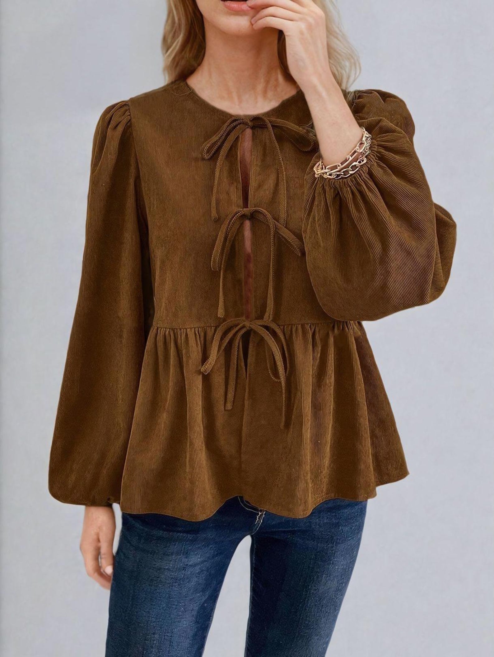 Blouse Sewing Pattern, Tie Front Blouse, Knot Blouse, Shirt Pattern, Milkmaid Pattern, Women Shirt, Peplum Top, Peplum Blouse