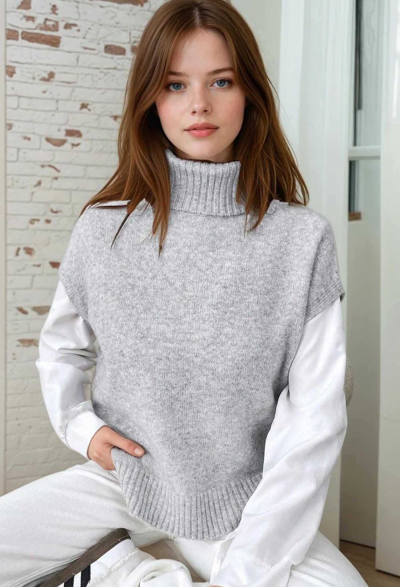 Top Sewing Pattern | Mock Neck Top | Turtleneck Top Pattern | Sewing Patterns | Women Sewing Pattern | Beginner Pattern Top |