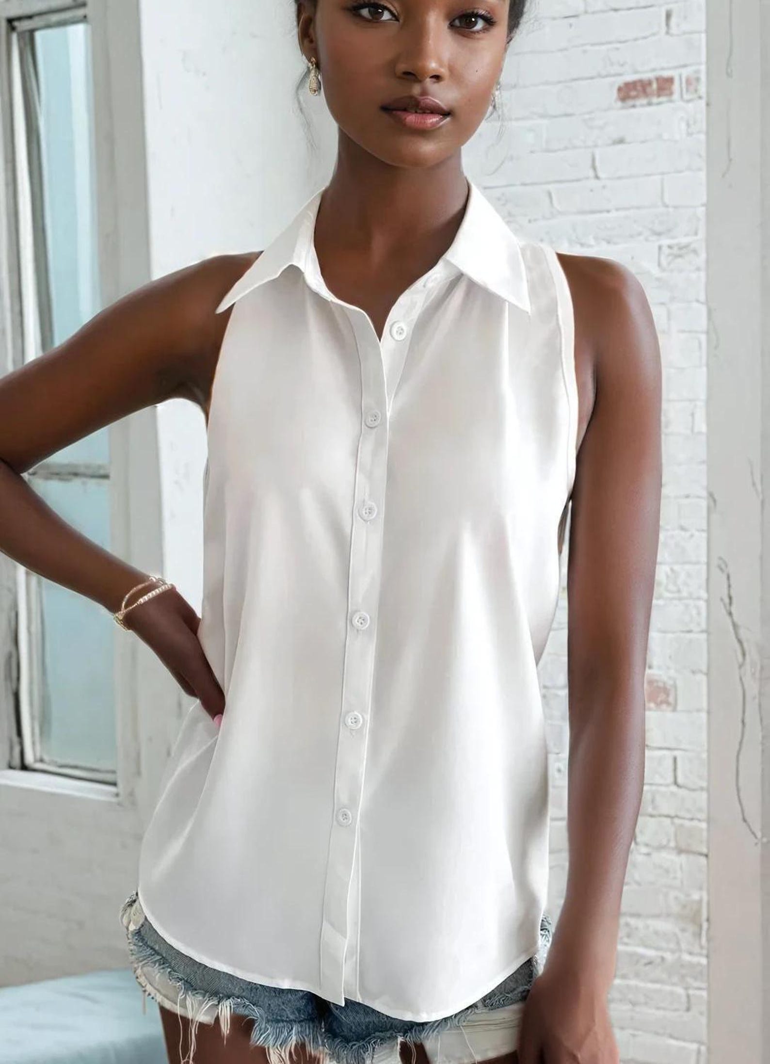Top Sewing Pattern | Women Sewing Pattern | Blouse Pattern | Shirt Pattern | Sewing Patterns for Beginner Top | Sleeveless
