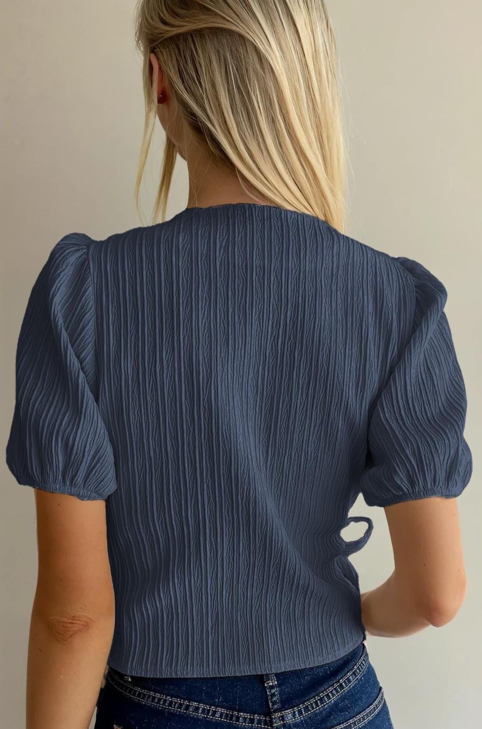Top Sewing Pattern | Wrap Top Pattern | Women Sewing Pattern | Blouse Pattern | Sewing Patterns Women Blouse | Tie Top Blouse
