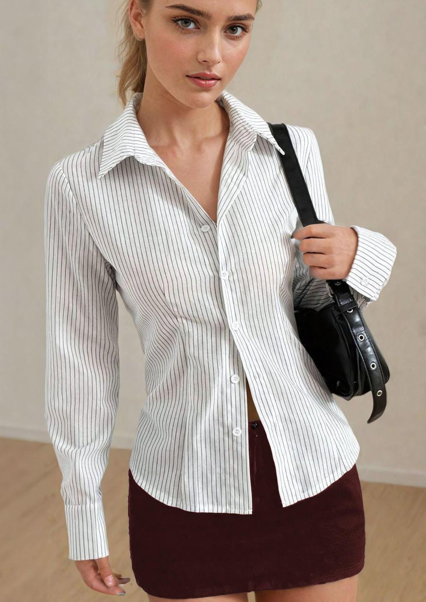 Fitted Shirt Pattern for Women, Shirt Sewing Pattern, Button Up Shirt Pattern, Sewing Patterns, Sewing patterns for Women